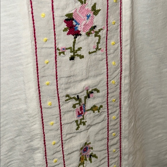 ANTHROPOLOGIE EMBELLISHED COLLARED TOP SIZE SMALL - Picture 4 of 6